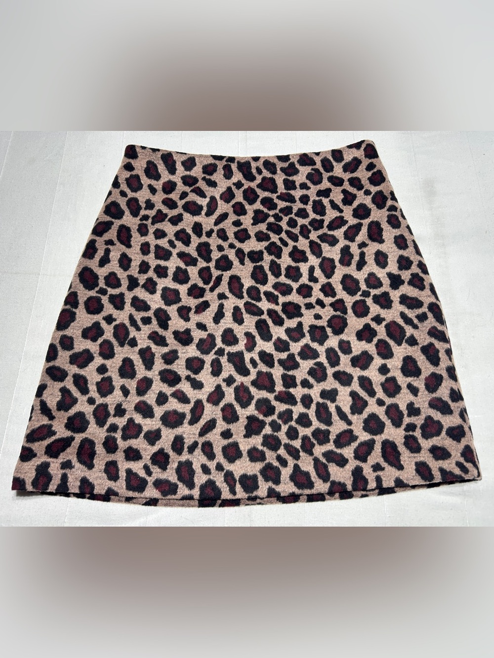 Ann Taylor Leopard Print Skirt